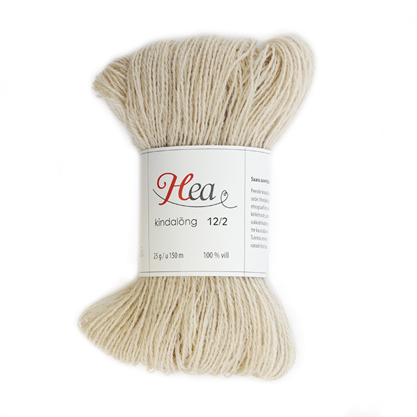 Light Beige Yarn 12/2 - Saara Kirjastus